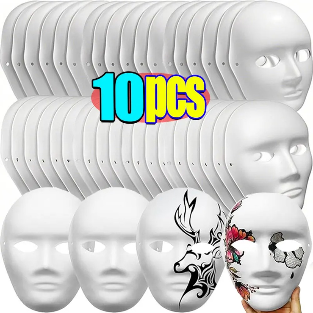 1/10Pcs DIY Full Face Masks Pa - огляд і ціна Respirator Half Face