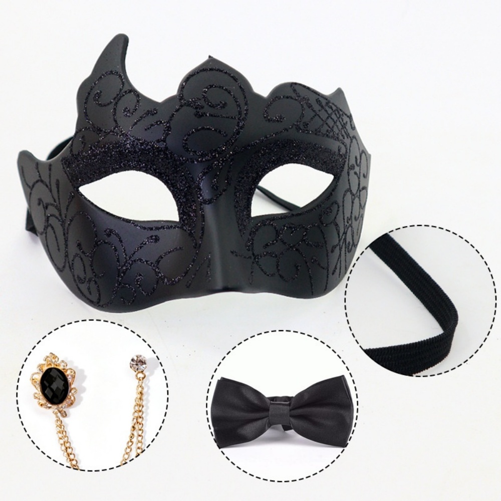 Half-Face Painted Party Mask S - огляд і ціна Respirator Half Face