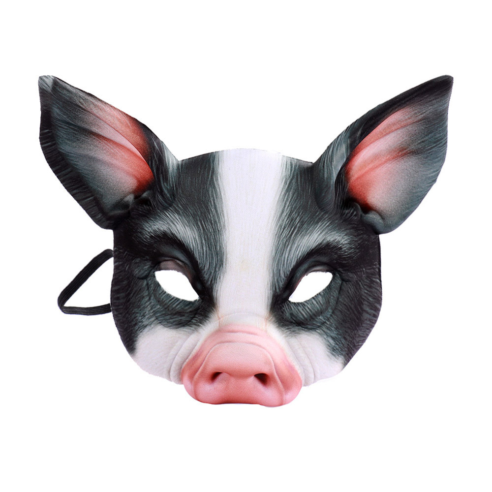 Realistic Animal Half Face Mas - огляд і ціна Respirator Half Face