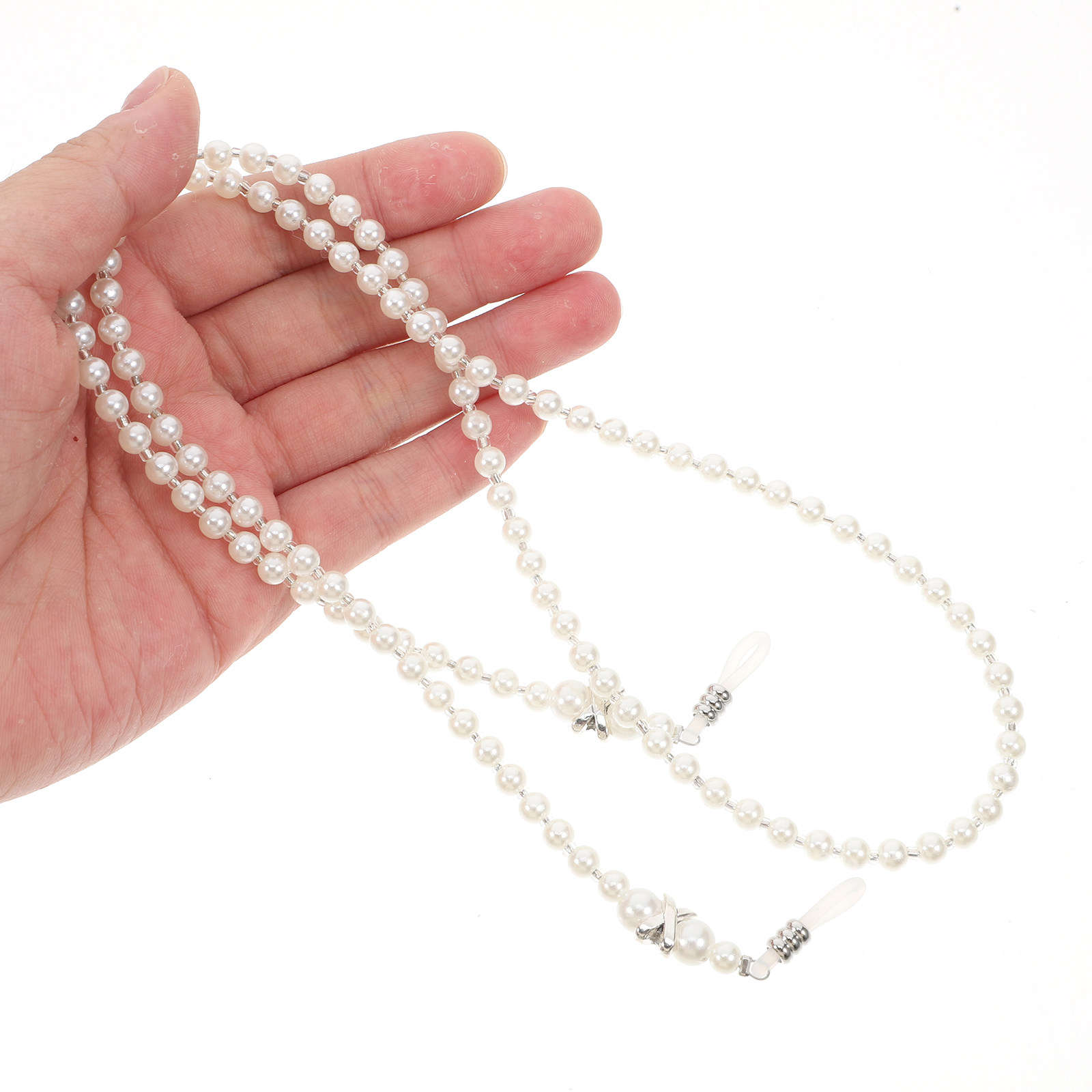 Pearl Eyeglass Chain Elegant B - огляд і ціна Mask Chain Holder