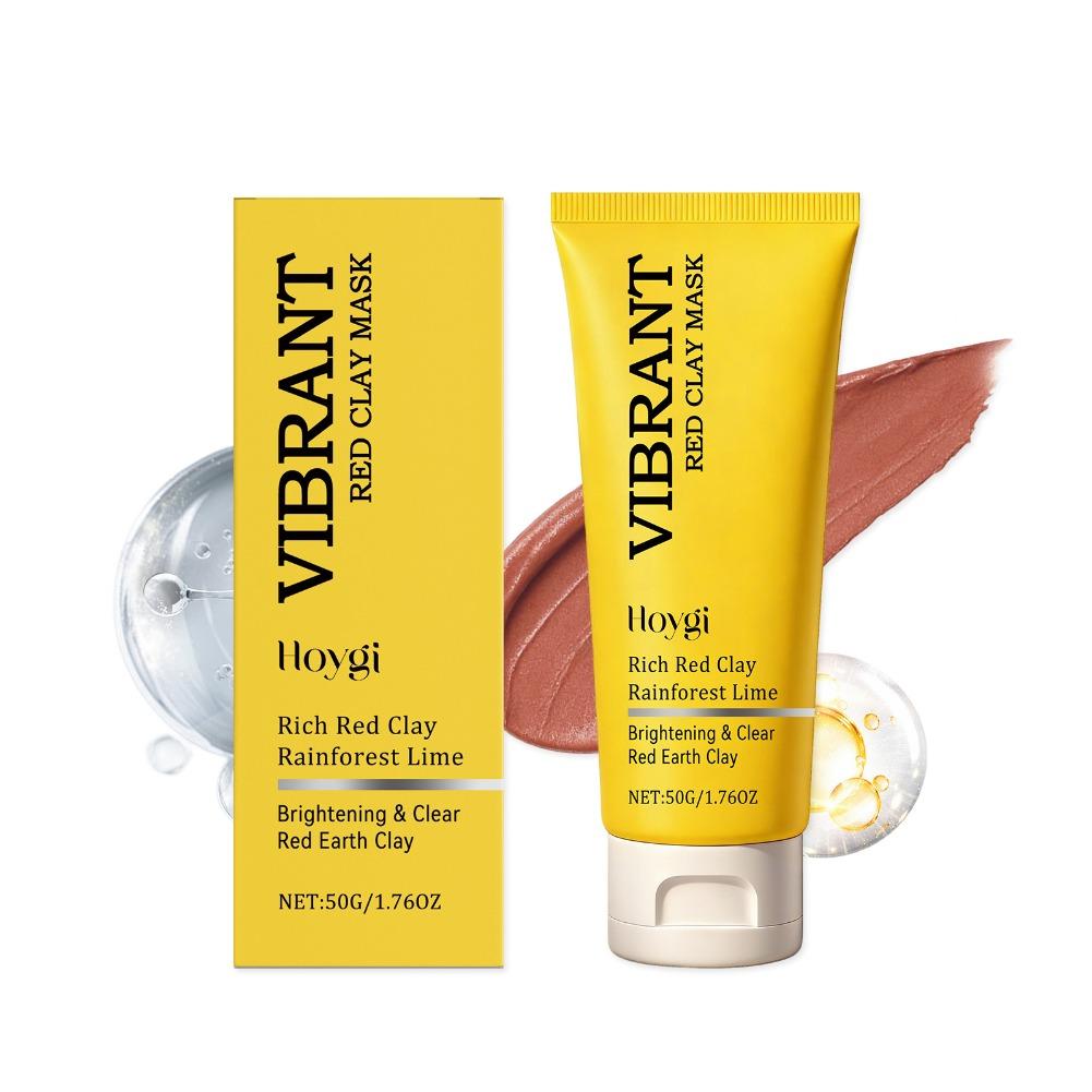 Vibrant Red Clay Mask - Natura - огляд і ціна Dust Mask Construction